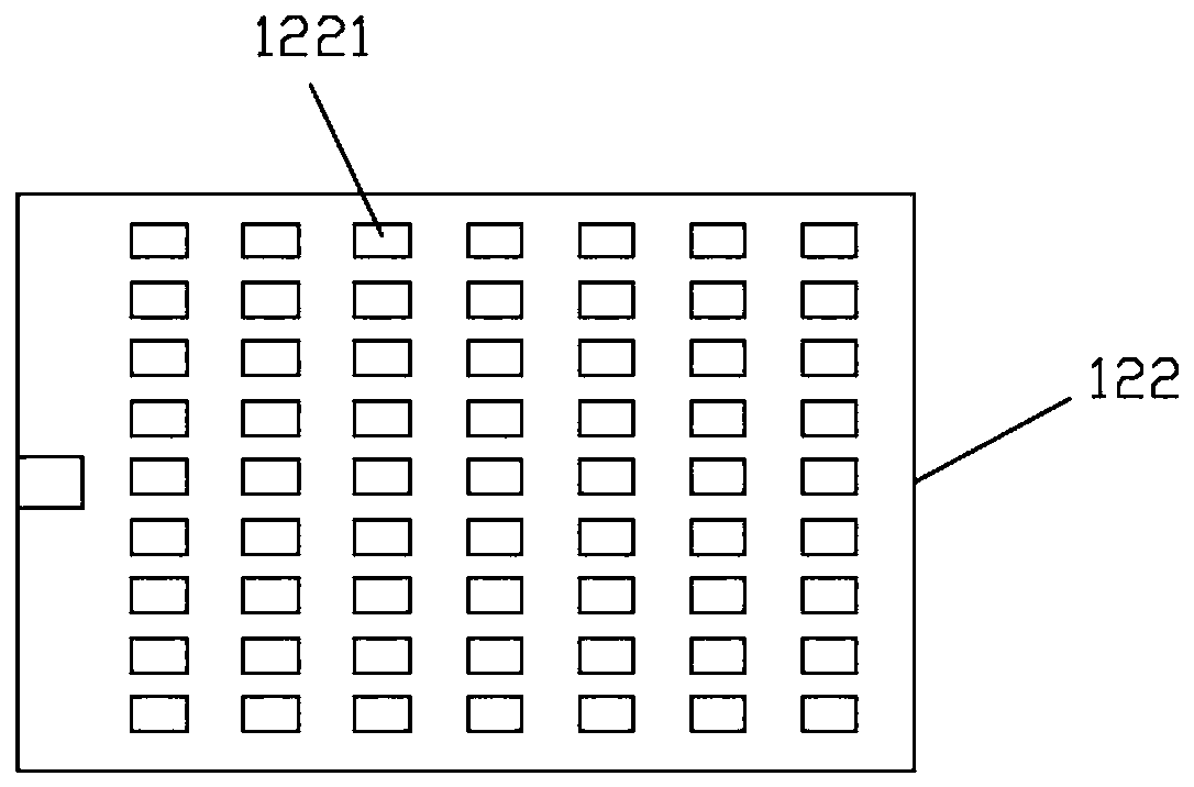 Bin structure and full-automatic LED packing machine thereof