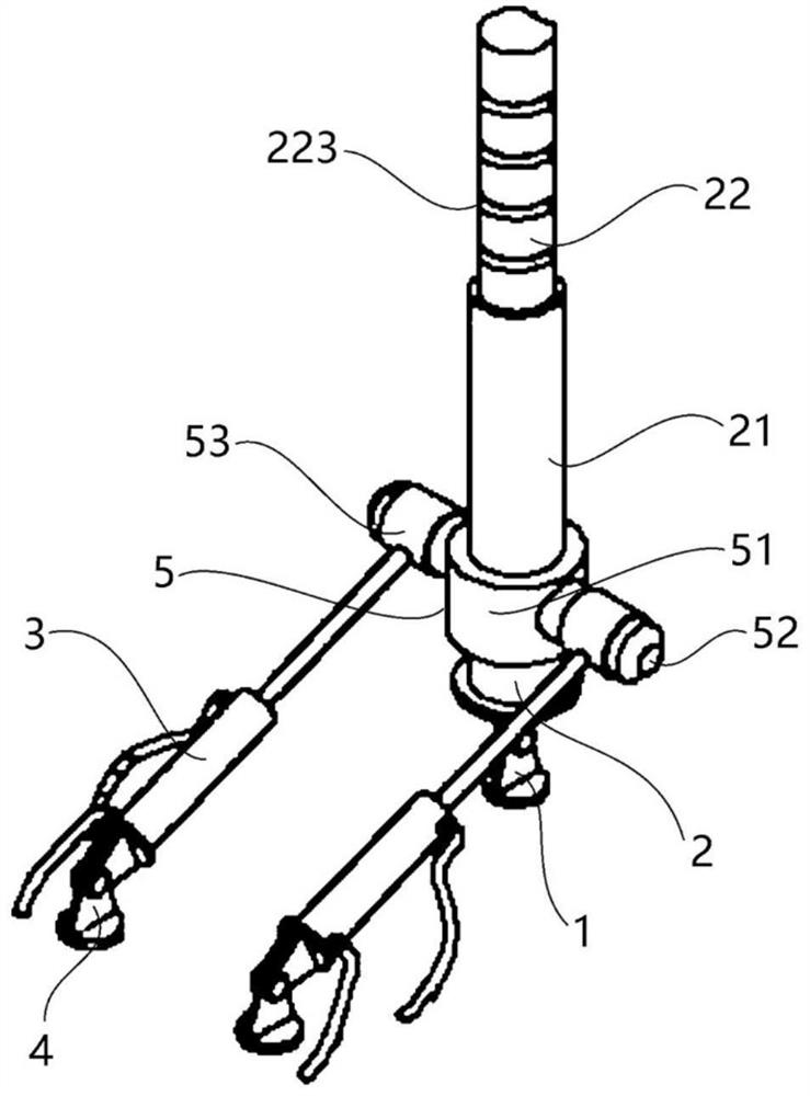 A kind of reversible antenna base for ships