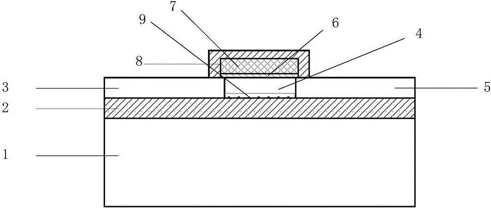 Novel anti-radiation device structure