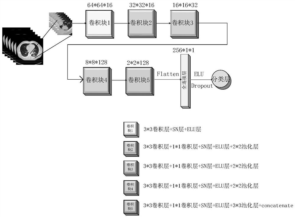 Non-small cell lung cancer prognosis survival prediction method, medium and electronic equipment