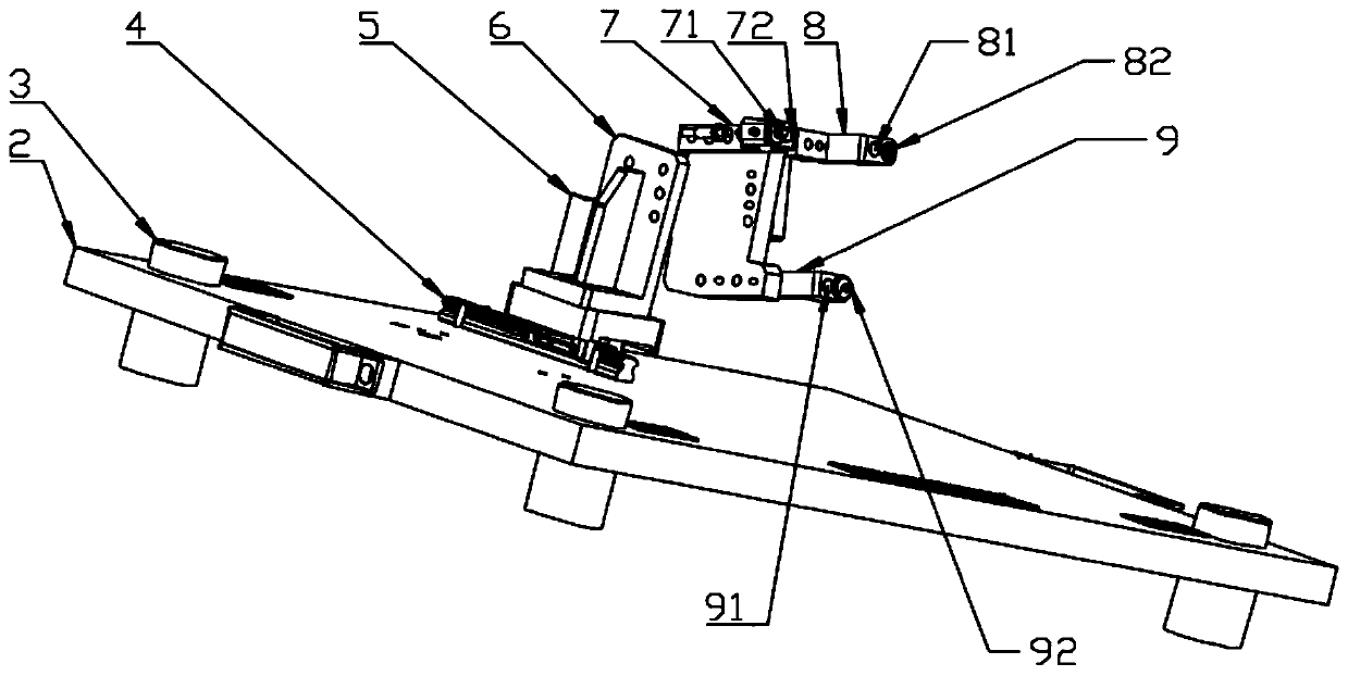 Hinge detection device of oil filling hole cover