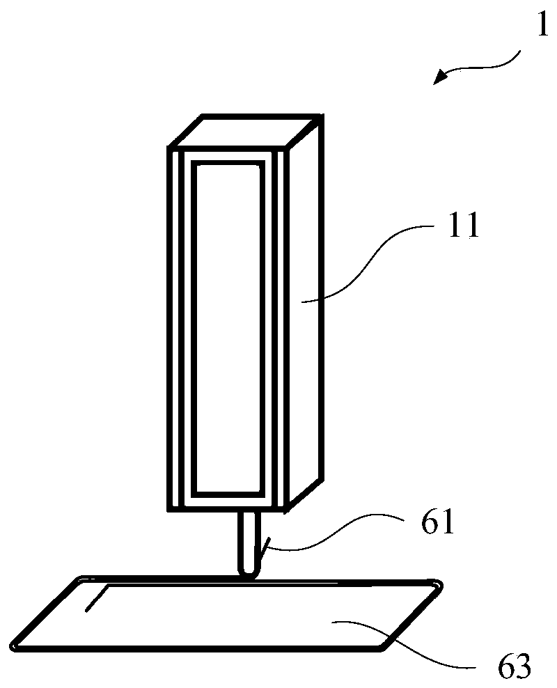 Non-contact card manufacturing device and non-contact card manufacturing method