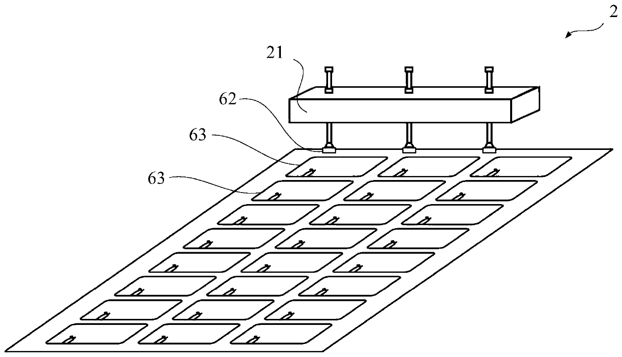 Non-contact card manufacturing device and non-contact card manufacturing method