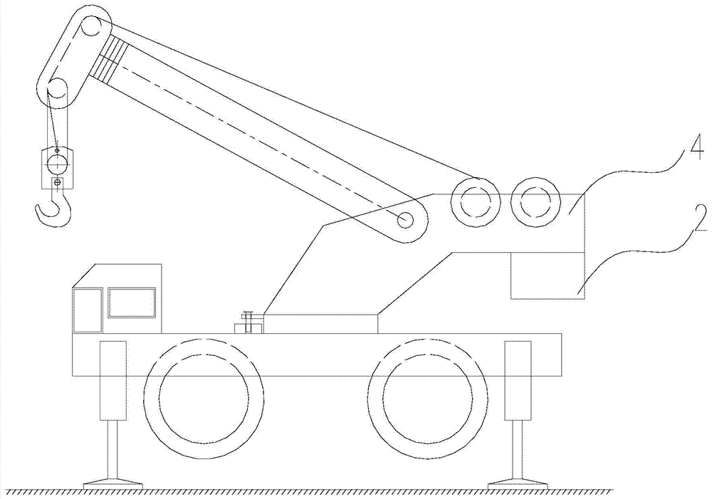 Cranes and their counterweight systems