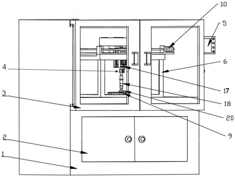 Equipment and process for removing burrs from group holes