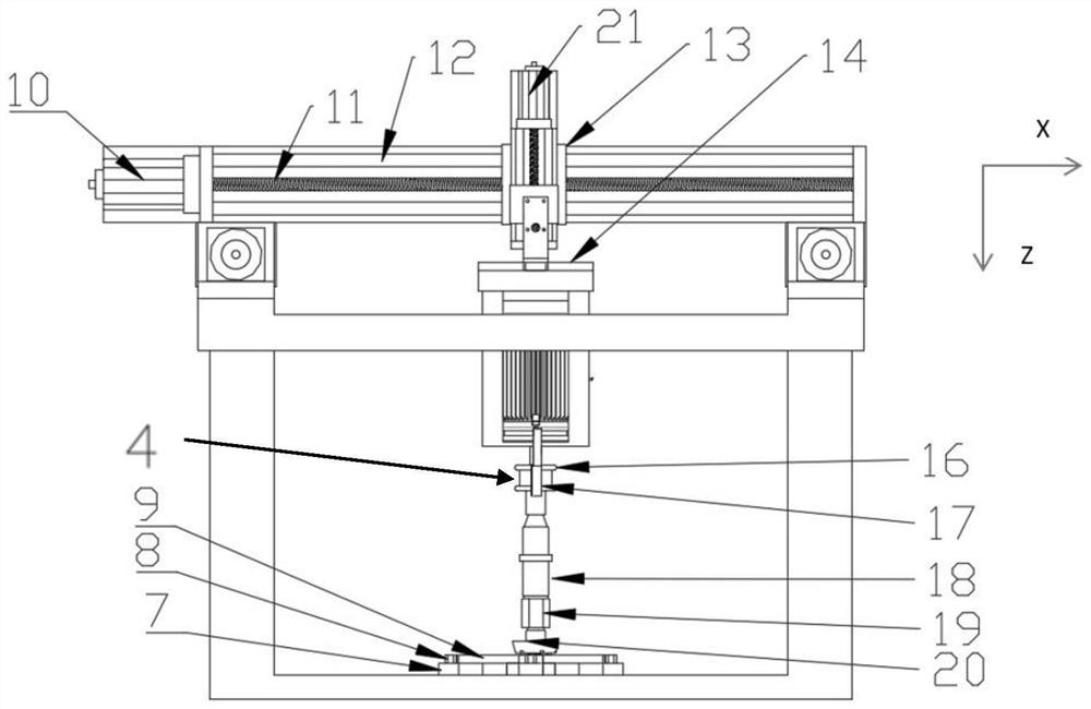 Equipment and process for removing burrs from group holes