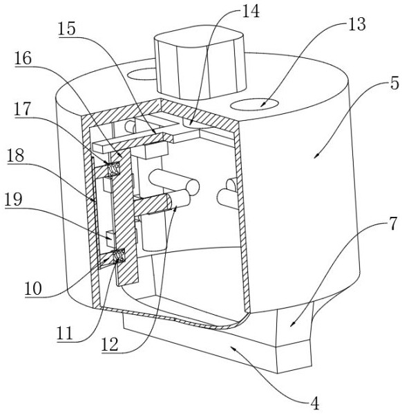 Fireproof coating spraying device for steel structure and spraying method of fireproof coating spraying device