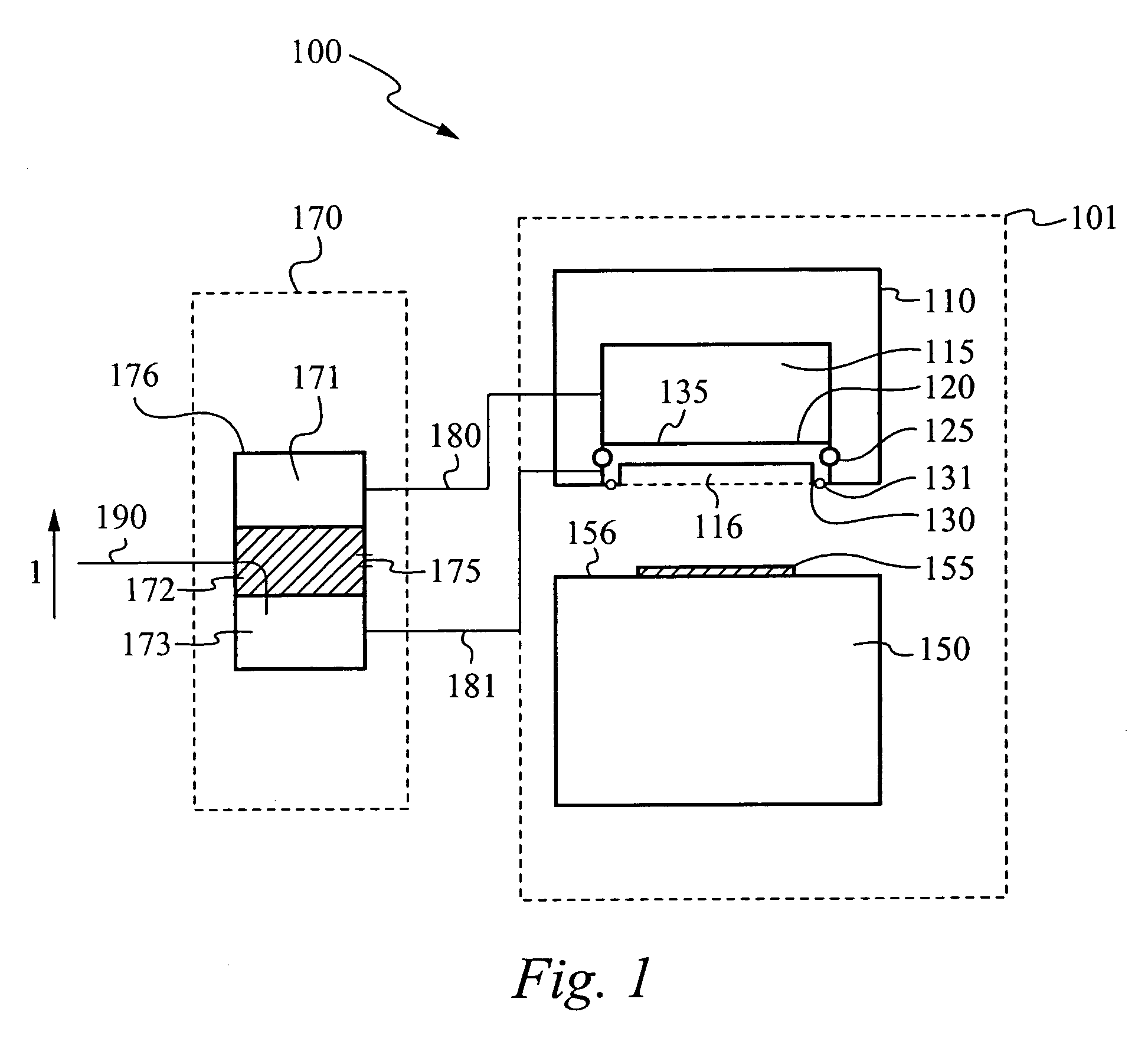 High-pressure processing chamber for a semiconductor wafer