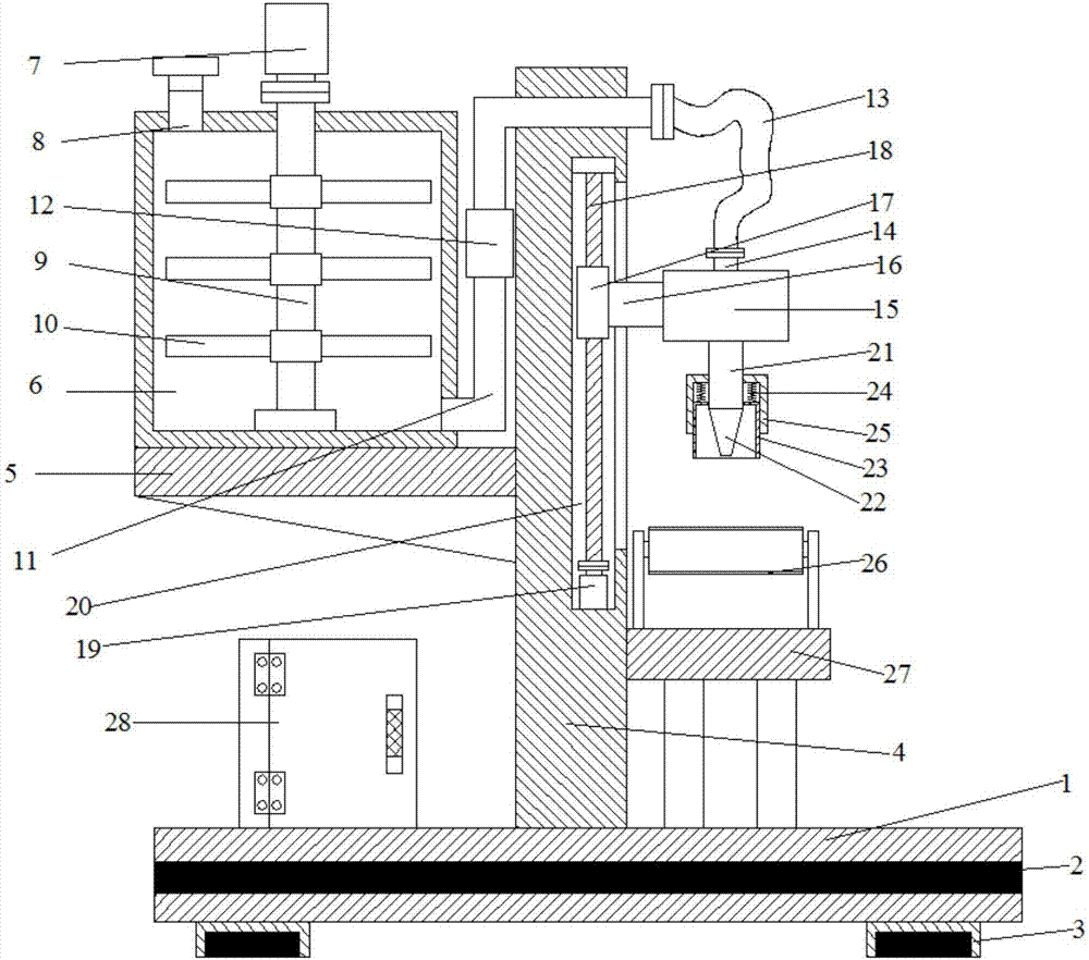 High-efficiency liquid filling machine