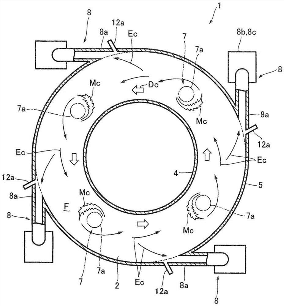 Turn on the bottom furnace and its renovation method