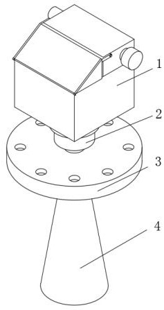 Radar level meter