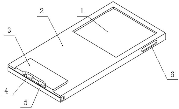 A triple anti-theft safety lock