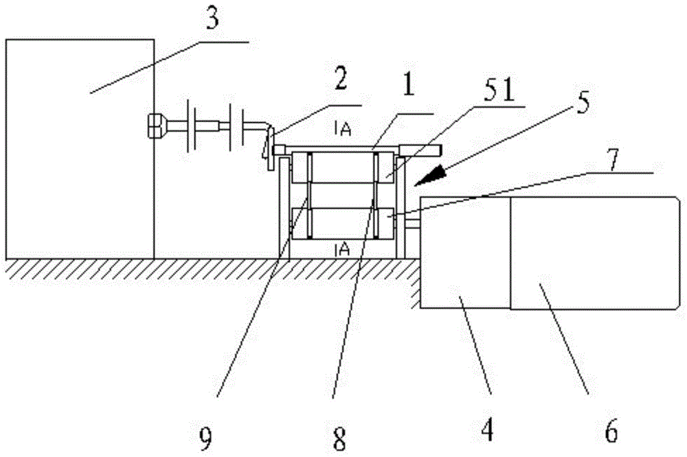 Heat treatment device for torsion bar of car transmission system