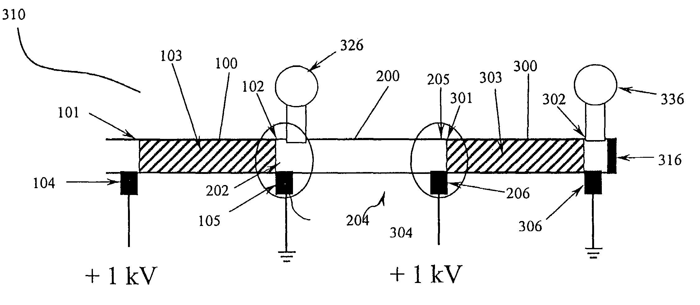 Variable potential electrokinetic devices