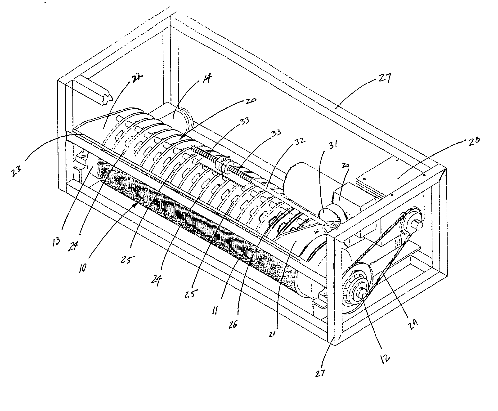 Method and apparatus for removing fluids from drill cuttings