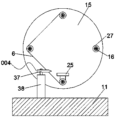 Full-automatic loudspeaker coil winding machine