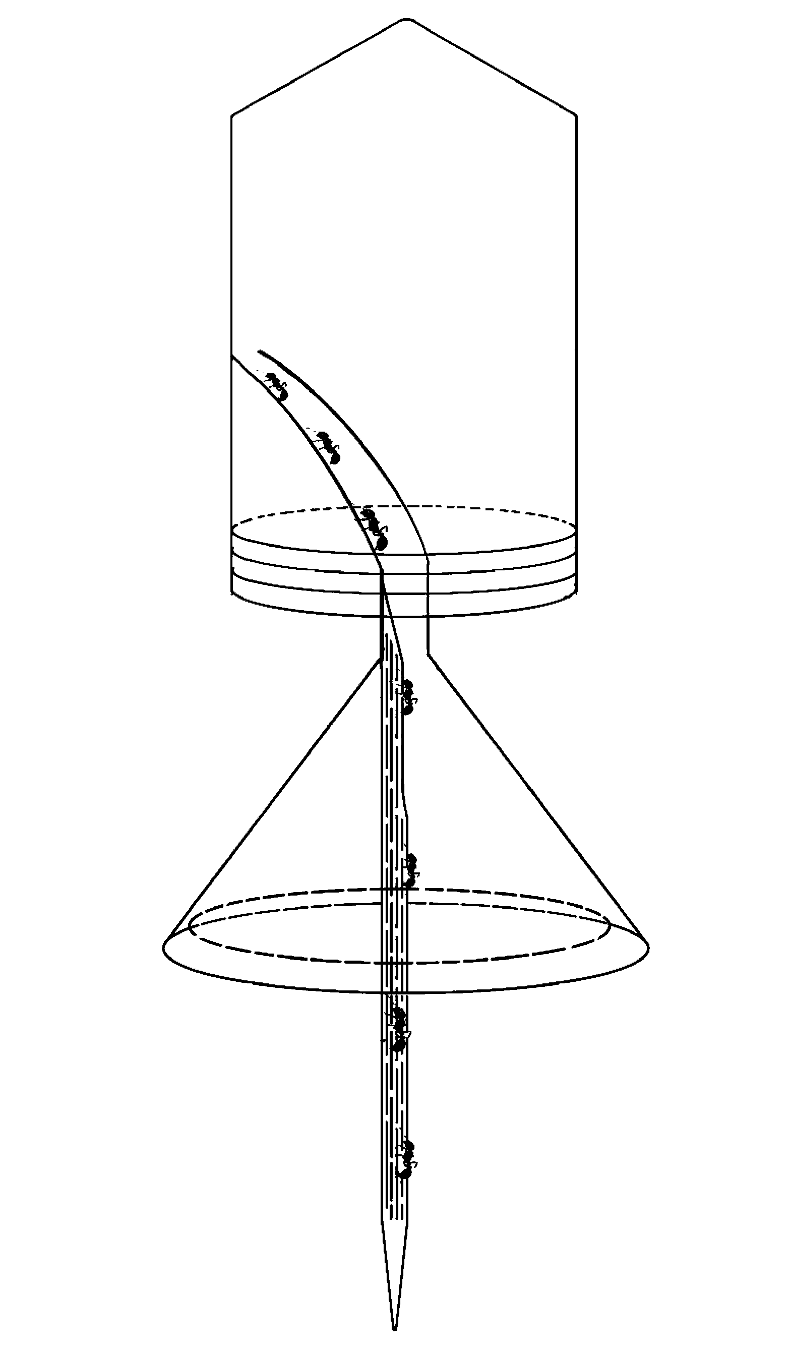 Quantitative acquisition device for Solenopsis invicta ergate