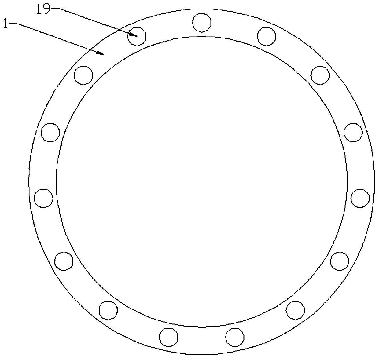 Concrete mixing equipment capable of tilting and mixing for construction