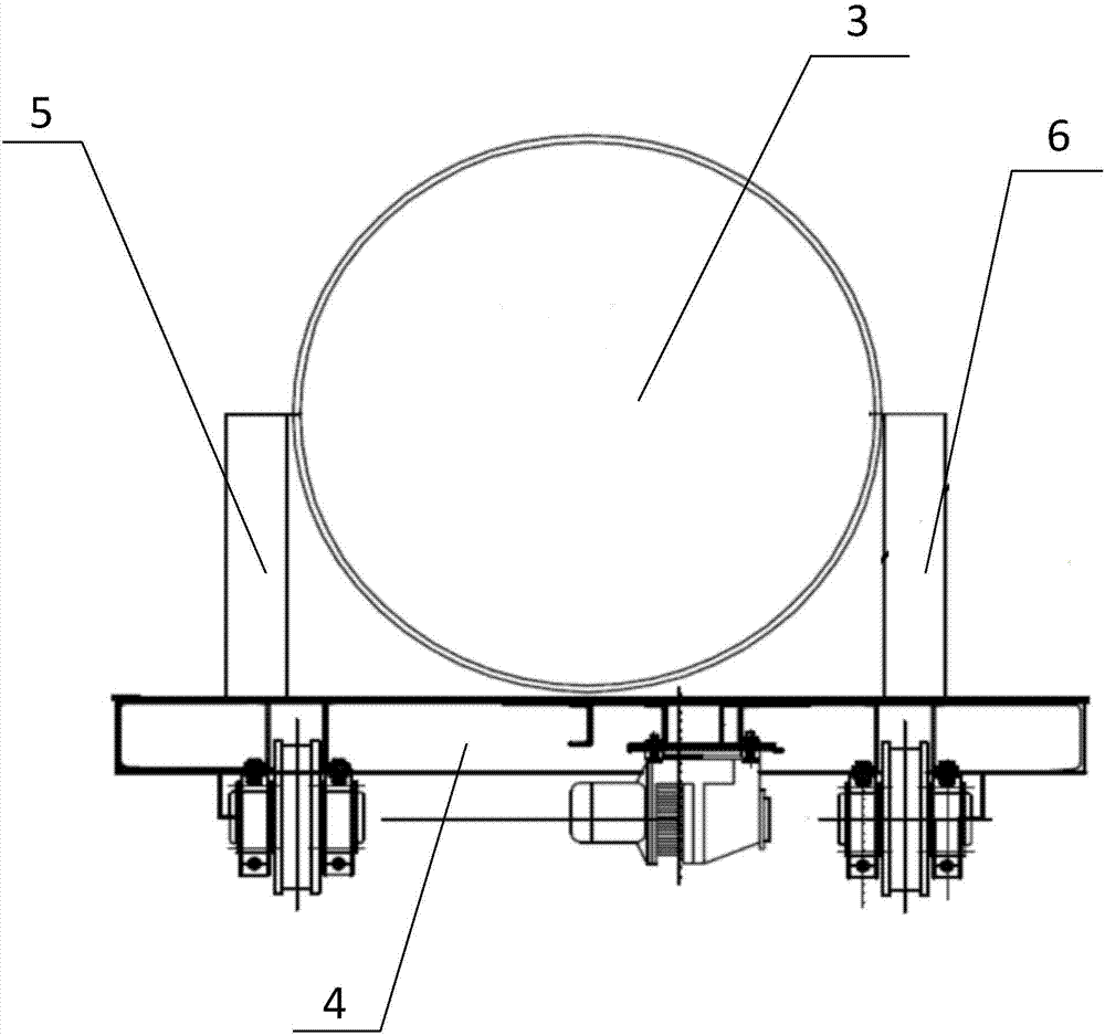 Hoisting method for construction along railway