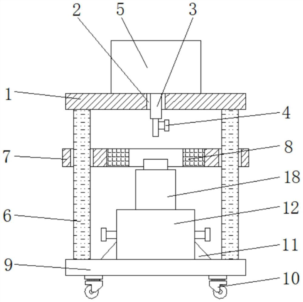 Automatic biological reagent filling and sterilizing treatment device