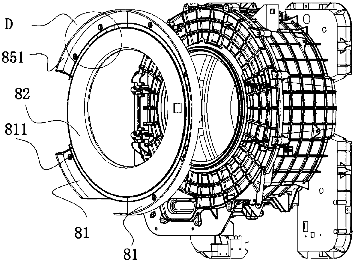 Wall-mounted clothes processing equipment