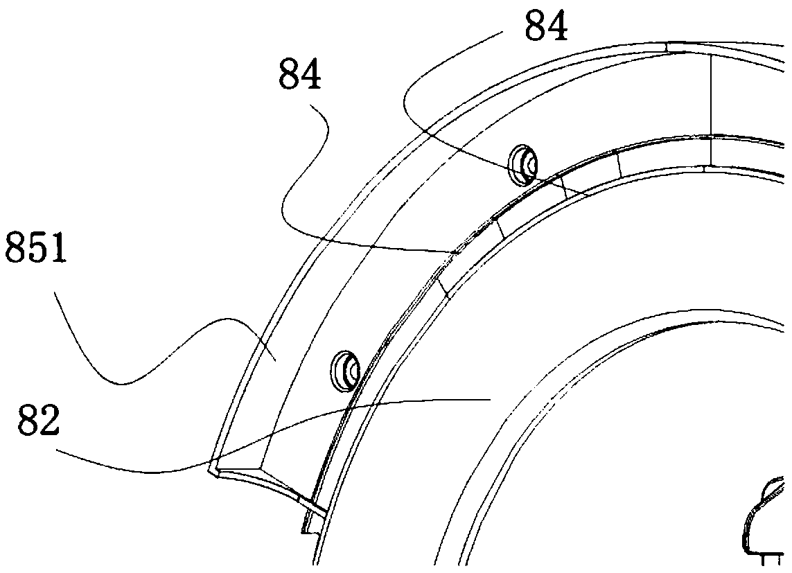 Wall-mounted clothes processing equipment