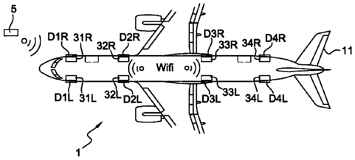 System and method for automatically detecting leak noise in an aircraft