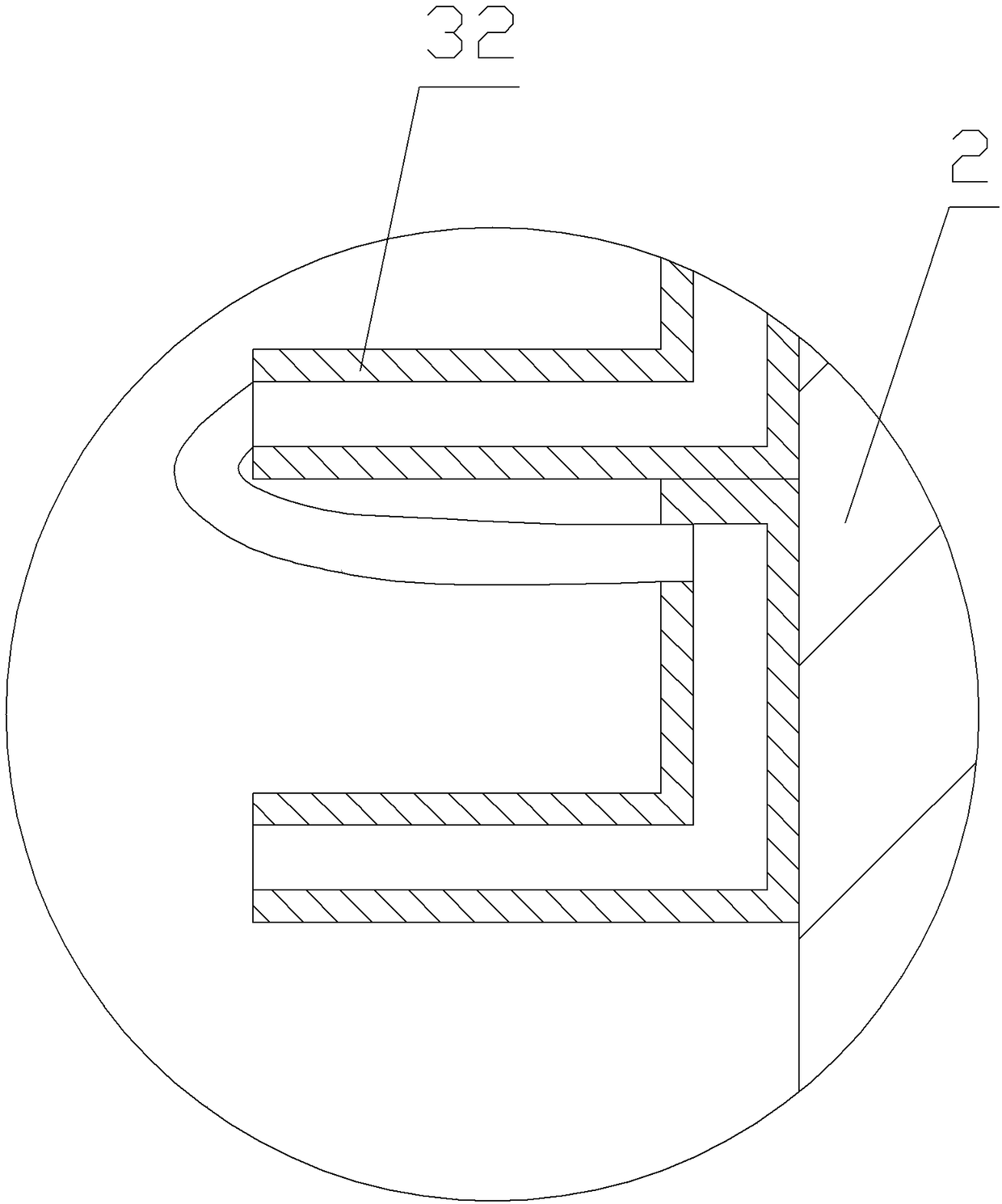 Water-cooling injection mold