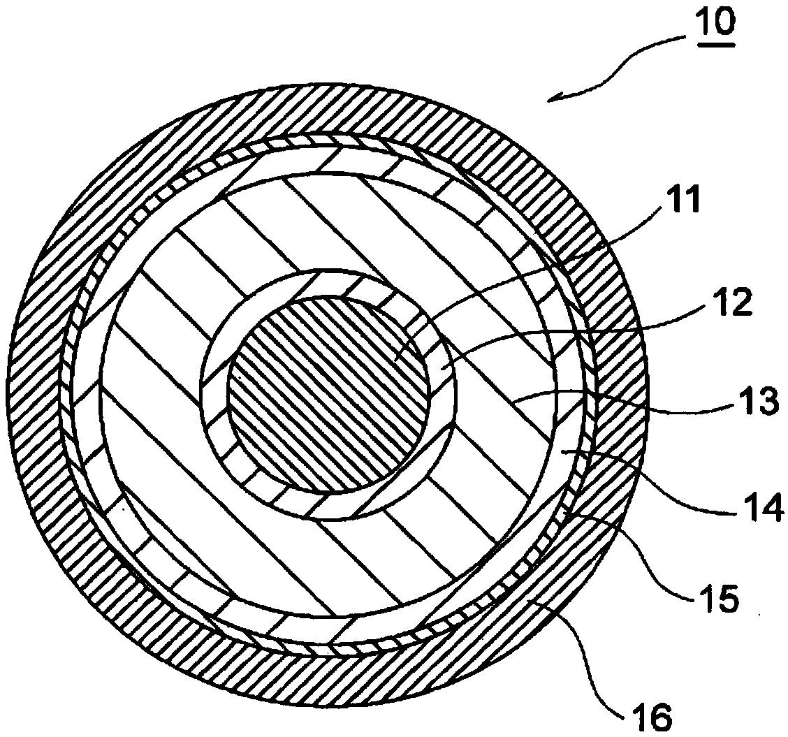 Insulating resin composition for direct-current power cable, crosslinked resin, direct-current power cable, member for forming insulating reinforcement layer of direct-current power cable junction, and direct-current power cable junction