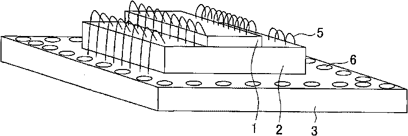 Method and subassembly for testing two-sided chip photoelectric performance