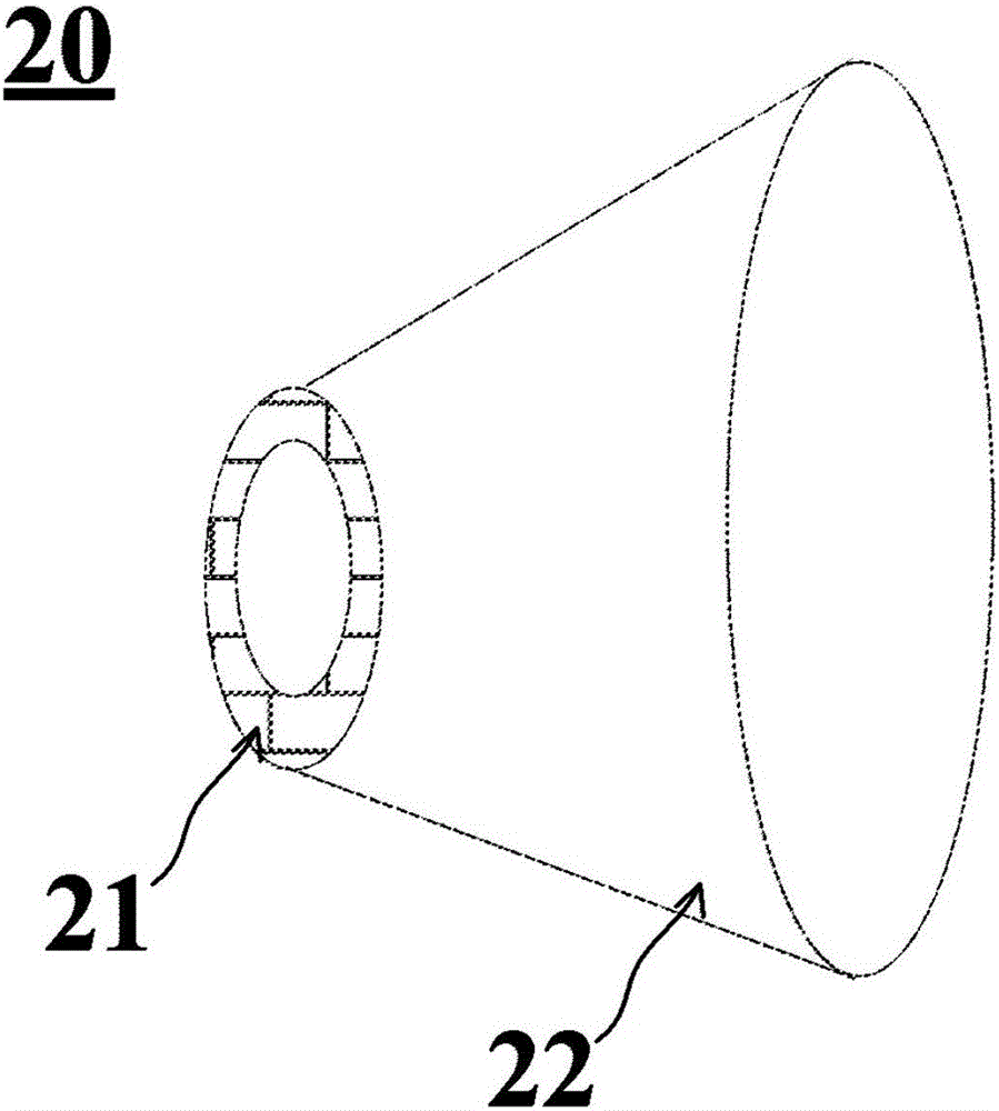 Rubber cylinder with spiral inner cores