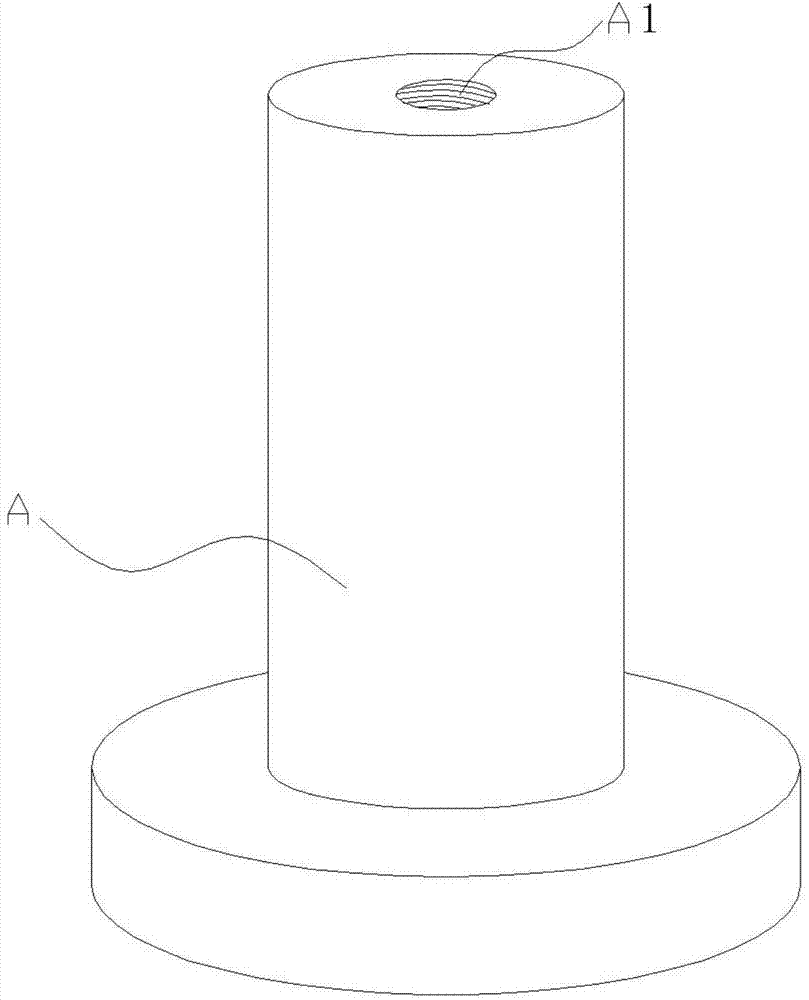 Pull-up device for spinning bobbin