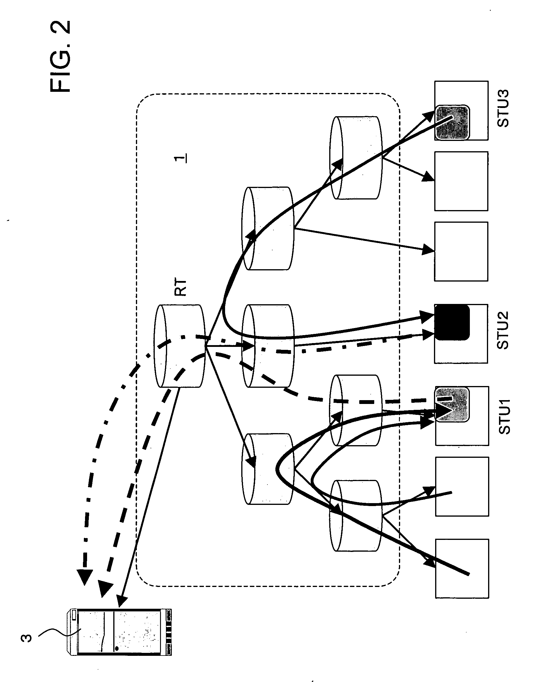 Multicast network monitoring method and multicast network system to which the method is applied