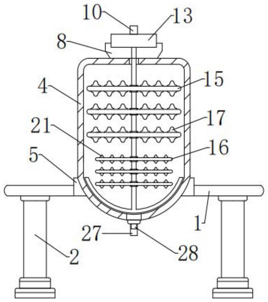 Method for preparing organic fertilizer from food waste anaerobic fermentation biogas residue