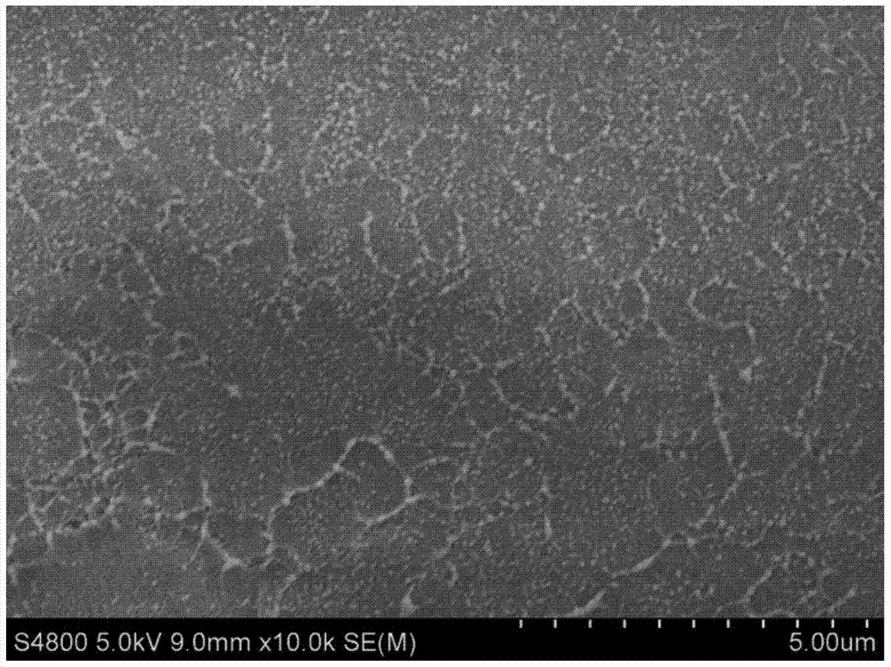 PET compound of heat aging-resistant insulating film and preparation method thereof