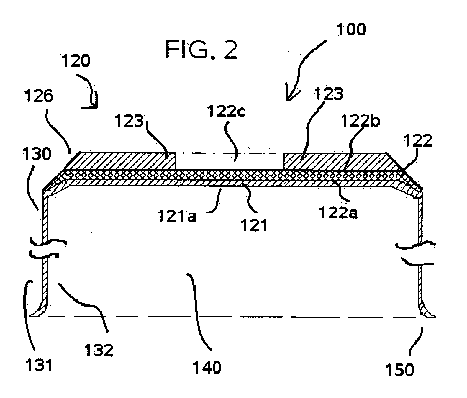 Cooking vessel with multiply ringed bottom surface