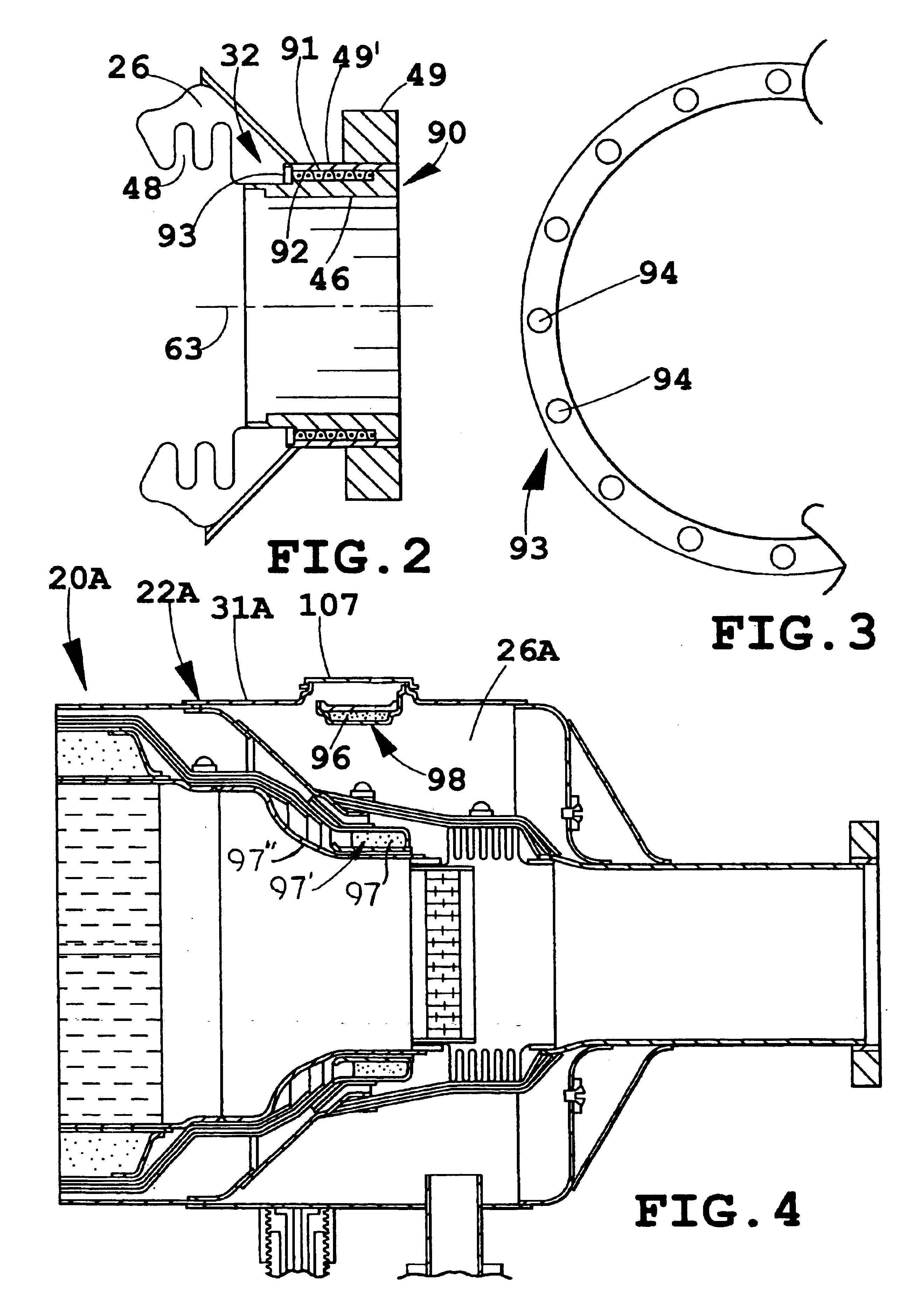 Vacuum-insulated exhaust treatment devices, such as catalytic converters, with passive controls