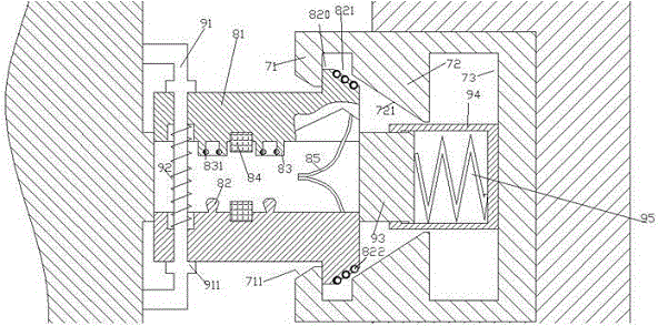 Novel type electric power component locking apparatus for electric cabinet