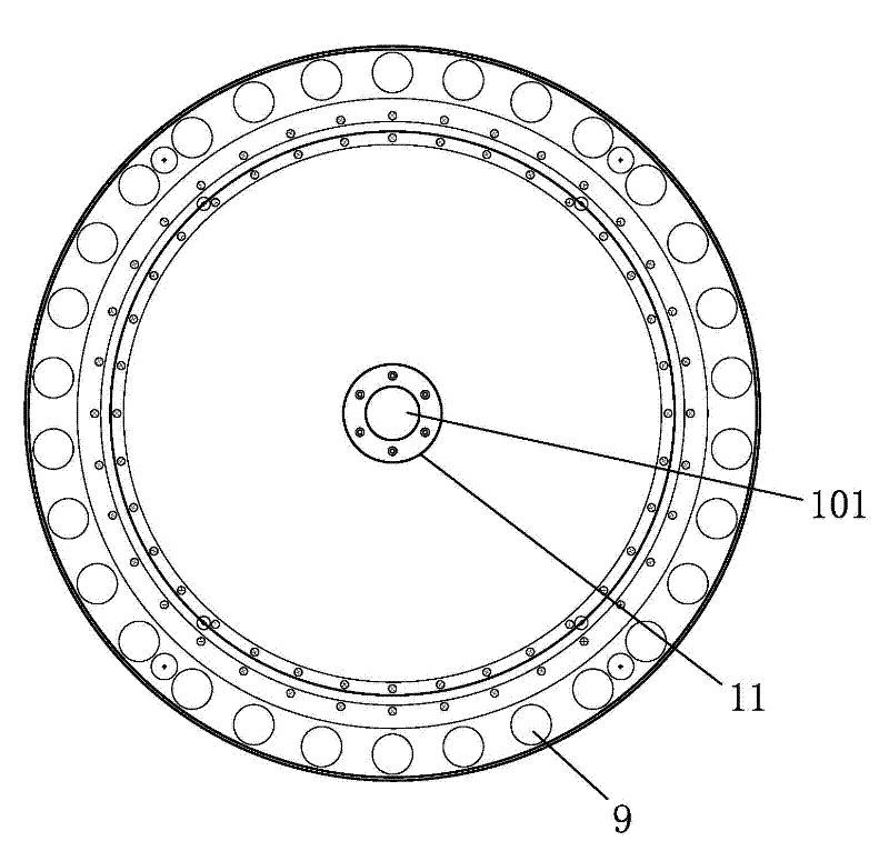 Filter plate group of horizontal type spring squeezer