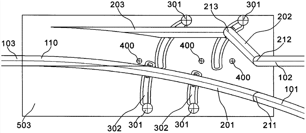 Rail changing device and method of straddle-type monorail, and rail