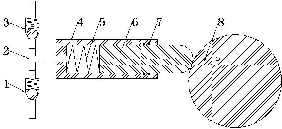 Magnet type plunger pump