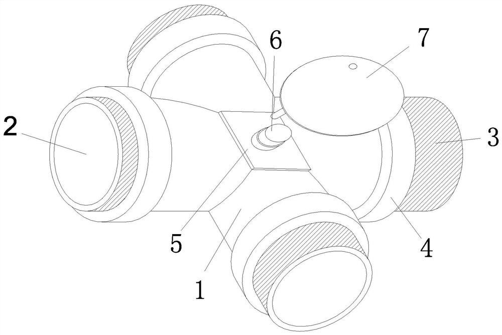 Pressure Reminder Cross Fittings