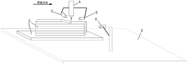 Additive manufacturing excess weld metal prediction method based on molten pool image and deep residual network