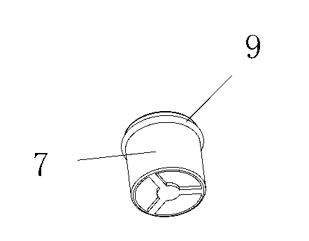 Connector preventing overflowing and increasing water pressure