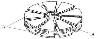 Vertical bidirectional wind generating set and application thereof