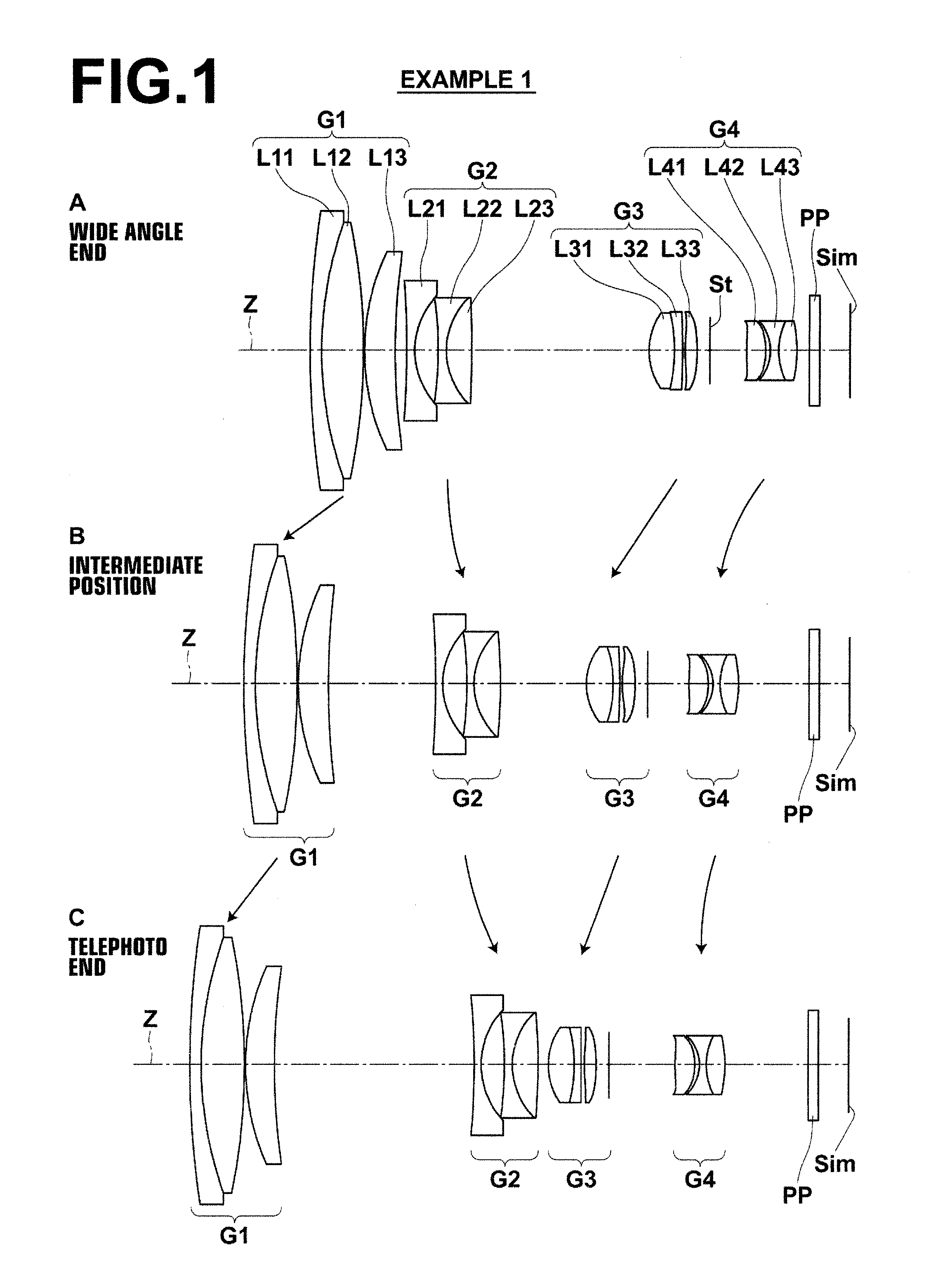 Zoom lens and imaging apparatus