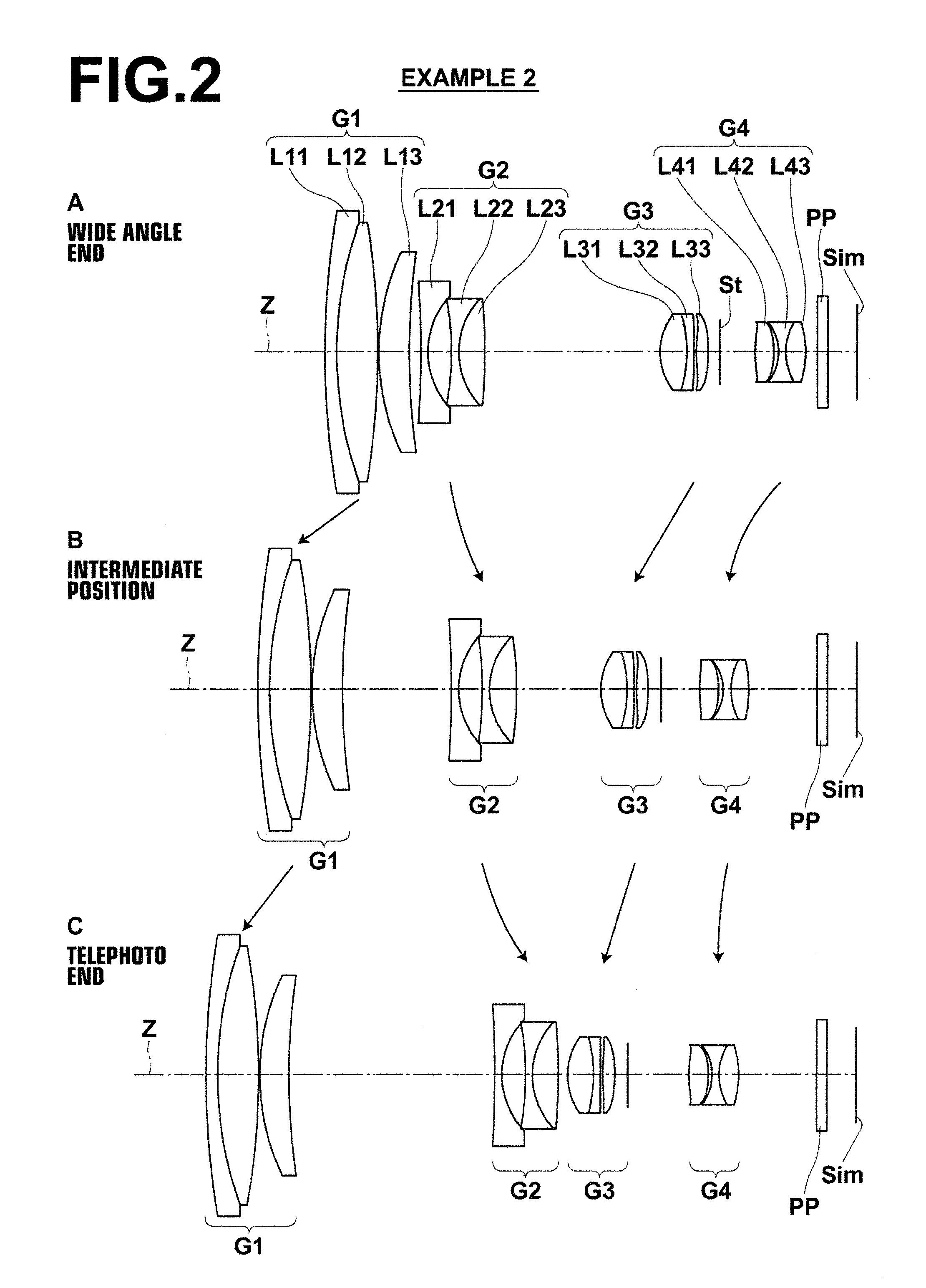 Zoom lens and imaging apparatus