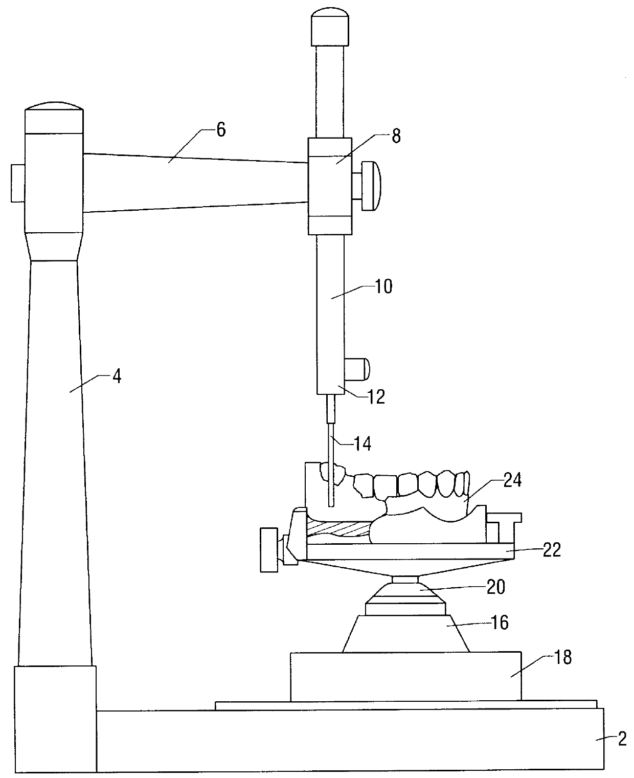 Planar light beam orientation device