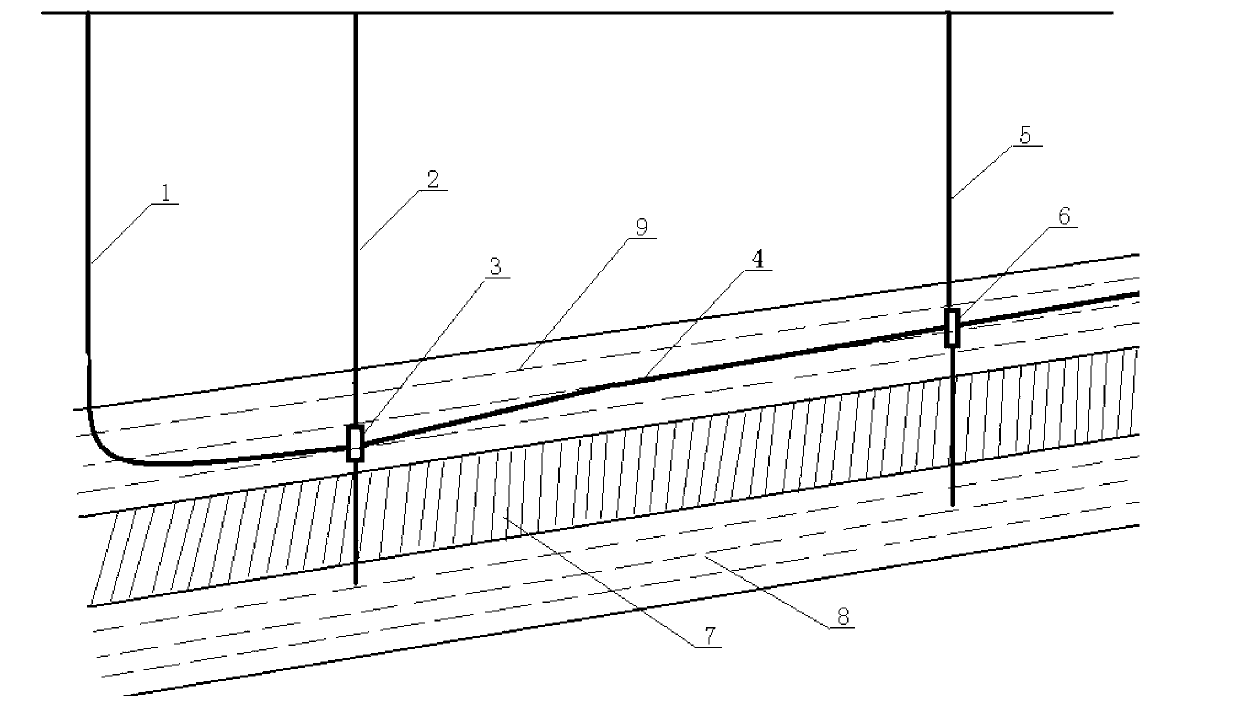 Coal-bed gas multi-branch horizontal-well system