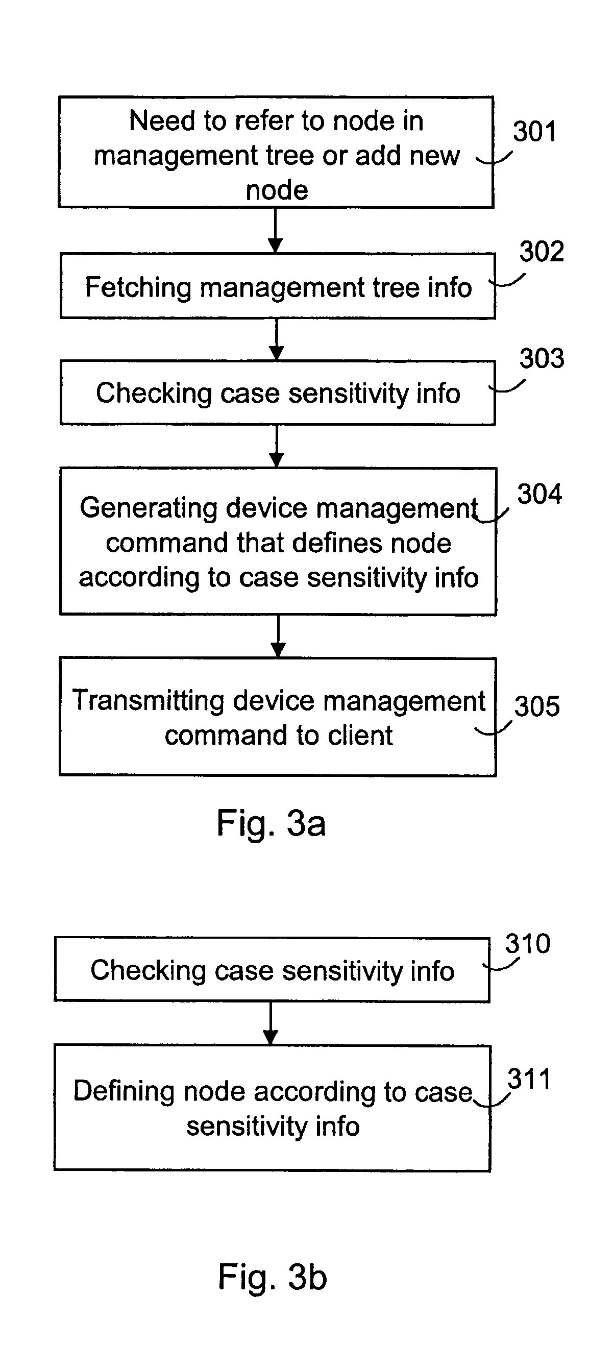 Defining nodes in device management system